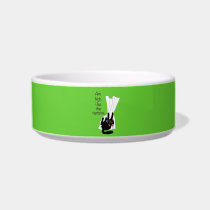 Aim High - Use the Curtains pet bowls