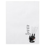 Aim High. Use the Curtains. Personalized Flyer