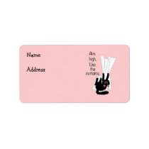 Aim High. Use the Curtains labels
