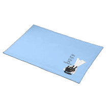 Aim High. Use the Curtains. placemats