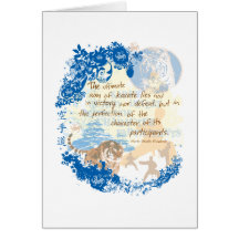 Aim of Karate Greeting Card