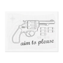 Aim to please