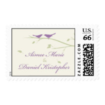 Aimee Armstrong Wedding Invite Stamp stamps