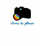 Aims to Please Camera Shirt