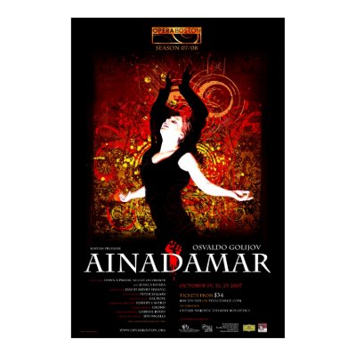 Ainadamar Posters by BURTSUN