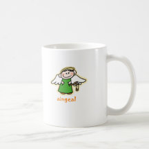 aingeal (little angel in Irish) Coffee Mug