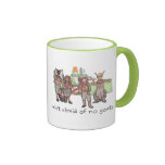 "Ain't Afraid of No Goats" ringer mug