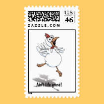 Ain't life grand! postage by graphicdoodles Ain't life grand! postage