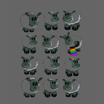 aint no freakin sheep t-shirts by RawCollective aint no freakin sheep t-shirts