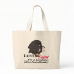 Aint No Saint Tote Bags