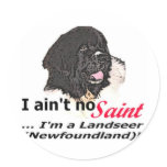 Aint No Saint Sticker