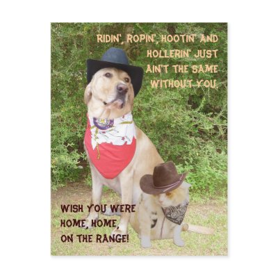 Ain't the same without you... postcard by myrtieshuman