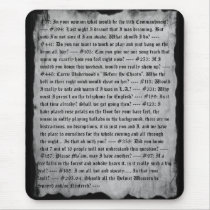 AIQOTD Parchment Mousepad by emdee_design AIQOTD Parchment Mousepad