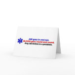Air/Blood Greeting Cards
