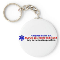 Air/Blood Keychain