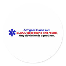 Air/Blood stickers by captainbob Air/Blood stickers