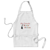Air Canada Breaks Guitars aprons by bjaes01 Air Canada Breaks Guitars aprons
