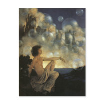 Air Castles, Maxfield Parrish postcards by vintagetreasurechest Air Castles, Maxfield Parrish postcards