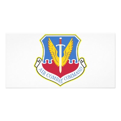Air Combat Command Photo Card by Mustang_Lady