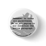 Air Condition 1.25" Button