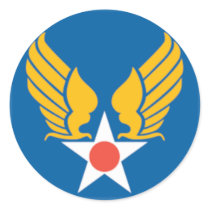 Air Corps Military Emblem Sticker