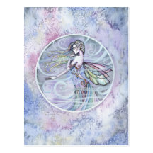 Air Element Fairy Postcard
