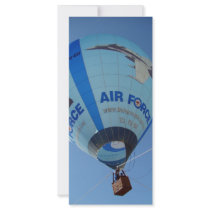 Air Force Balloon rack cards by sharonsphotography Air Force Balloon rack cards