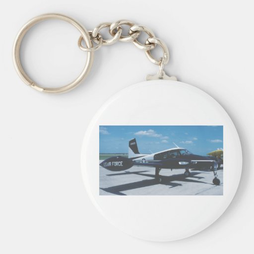 Air Force Blue Canoe Keychains