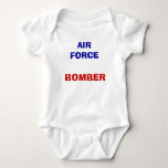 AIR FORCE, BOMBER TEE SHIRT