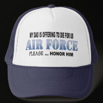 Air Force Dad Honor hats