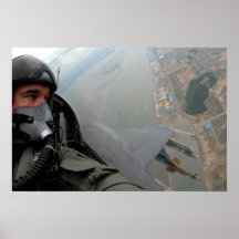 Air Force F-16 Pilot Print