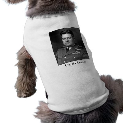 Air Force General Curtis Lemay Dog T Shirt by parrow1978