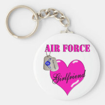 Air Force Girlfriend Keychain