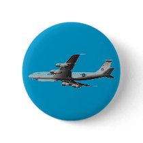 AIR FORCE JET AIRCRAFT PINBACK BUTTON