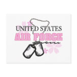 Air Force Mom flowers Postcard