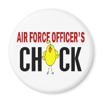 Air Force Officer’s Chick magnets