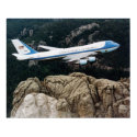 Air Force One flying over Mount Rushmore Poster posters by photosintogifts Air Force One flying over Mount Rushmore Poster posters