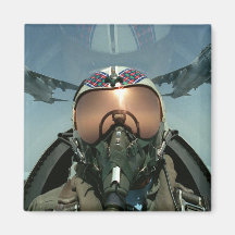 Air Force pilot Magnets
