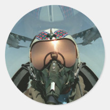 Air Force pilot Stickers