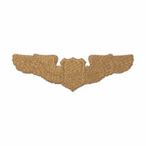 Air Force Pilot's Badge embroidered shirts