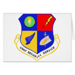 Air Force Security Service Greeting Card