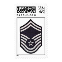 Air Force SMSgt Chevron postage