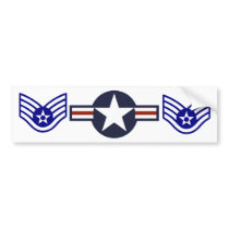 Air Force Staff Sergeant Bumper Sticker