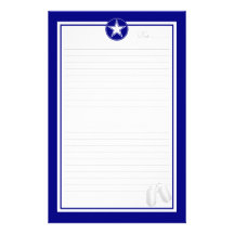 Air Force Star Stationery Paper