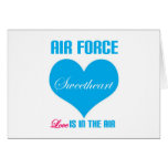 Air Force Sweetheart Love Is In The Air Card