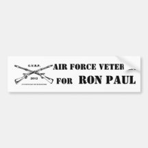Air Force Vet Bumper Sticker