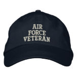 Air Force Veteran Military Embroidered Baseball Caps