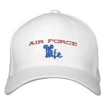 Air Force Wife Embroidered Baseball Caps