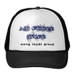 Air Force Wife: Strong, Loyal, Proud Trucker Hats