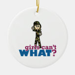 Air Force Woman Christmas Ornaments
